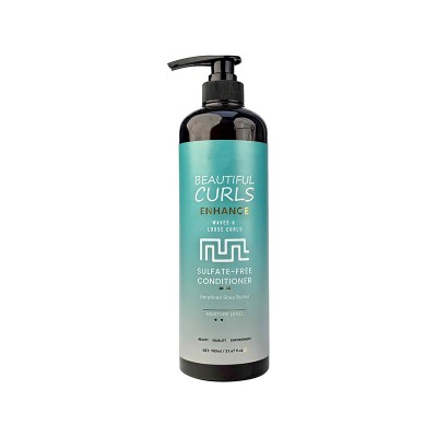 Organic Hair Care Treatment Set Sulfate-Free Curly Hair Shampoo and Curl Conditioner