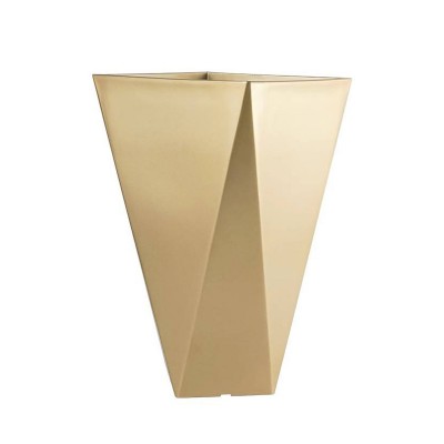 Rhombus-shaped minimalist plastic flower pot