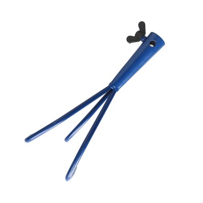 Extra-long durable steel garden rake