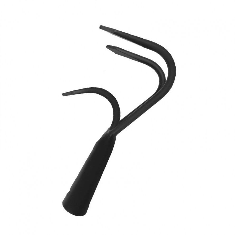 High-strength C45 steel garden rake