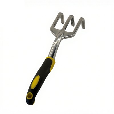 Lightweight aluminum alloy garden hand rake