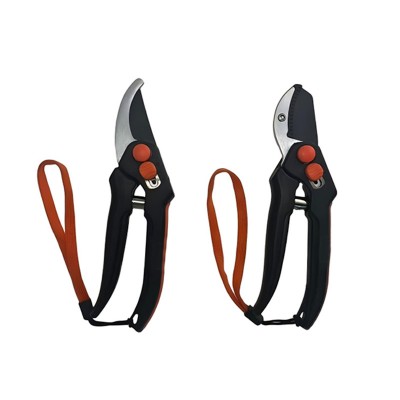 Industrial-grade long-handled garden pruning shears