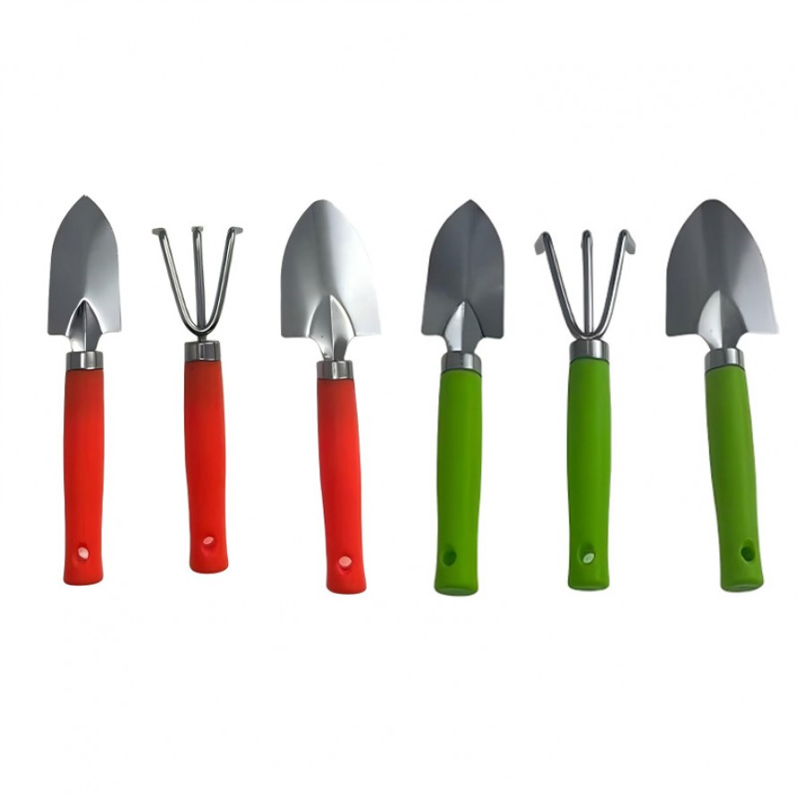 Outdoor gardening multi-functional hand tool set