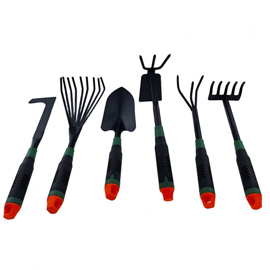 Carbon steel multi-functional gardening hand tools