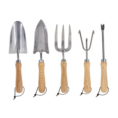 Durable mini stainless steel gardening tool set