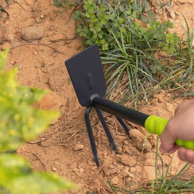 Multifunctional three-piece household gardening tool set