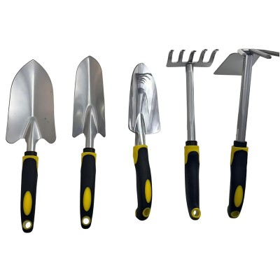 Stainless steel gardening five-piece set