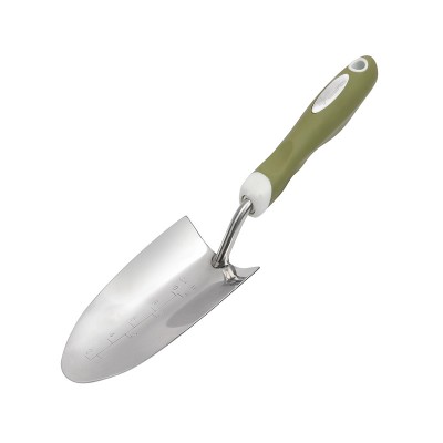 Carbon steel head garden shovel with handle