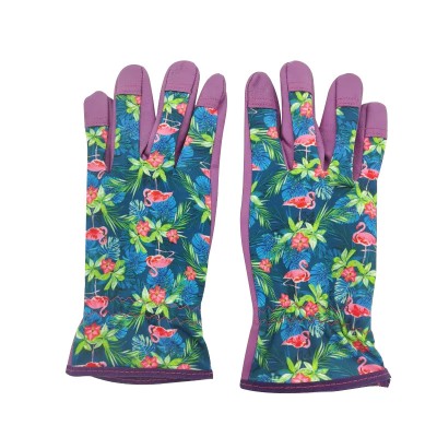 Cowhide synthetic leather gardening gloves