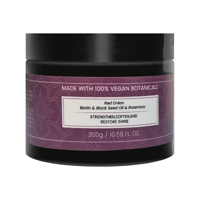 300ml Sulfate-Free Natural Vegan Cream Hair Mask Set Red Onion Seed Oil Gel