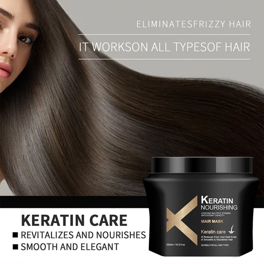 Professional Repair Keratin Hair Mask Nourishing Smooth Care Professional Repair Keratin Hair Mask Nourishing Smooth Care