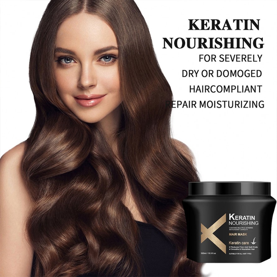 Professional Repair Keratin Hair Mask Nourishing Smooth Care Professional Repair Keratin Hair Mask Nourishing Smooth Care