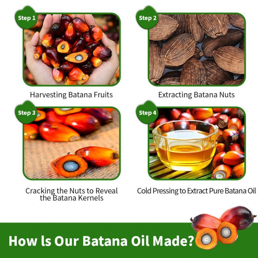 100% Pure Natural Organic Rosemary Batana Hair Oil 100% Pure Natural Organic Rosemary Batana Hair Oil