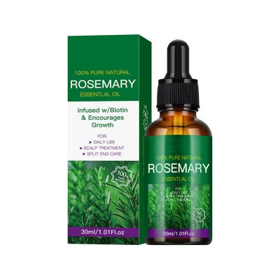 Natural Organic Rosemary Hair Oil Nourishing Smoothing Repair