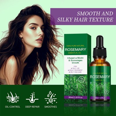 Natural Organic Rosemary Hair Oil Nourishing Smoothing Repair