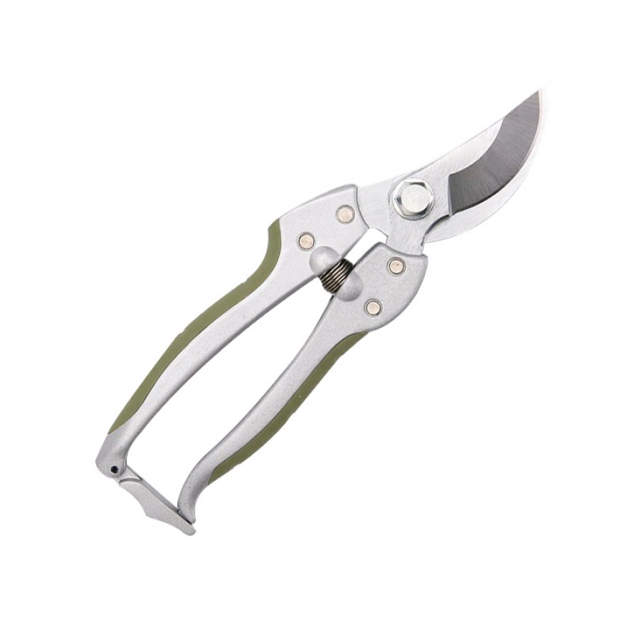 High-quality garden pruning shears with metal handles