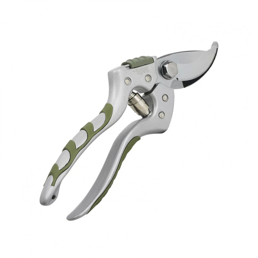 8-inch cast aluminum handle pruning shears