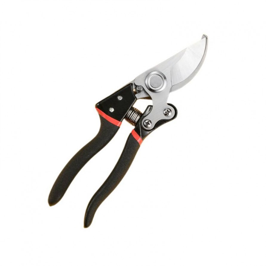 Aluminum-handled bypass pruning shears