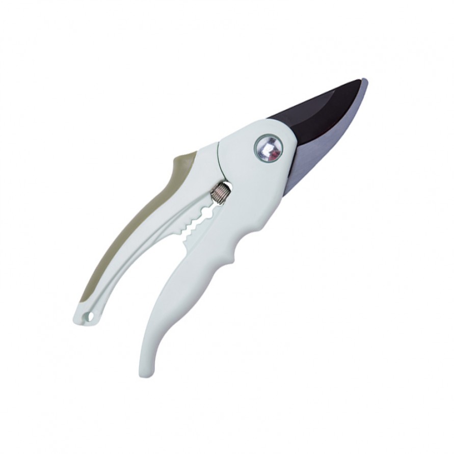 Aluminum alloy handle garden bypass pruning shears