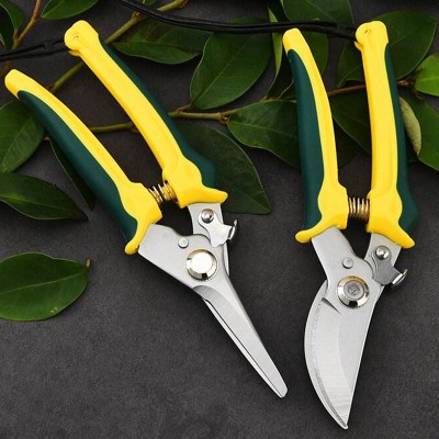 High-quality stainless steel hand pruning shears