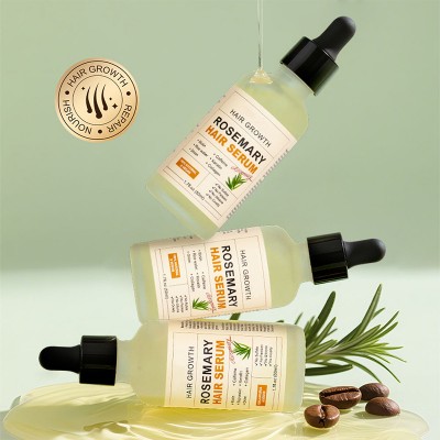 Natural Caffeine Rosemary Repair Split End Hair Growth Serum