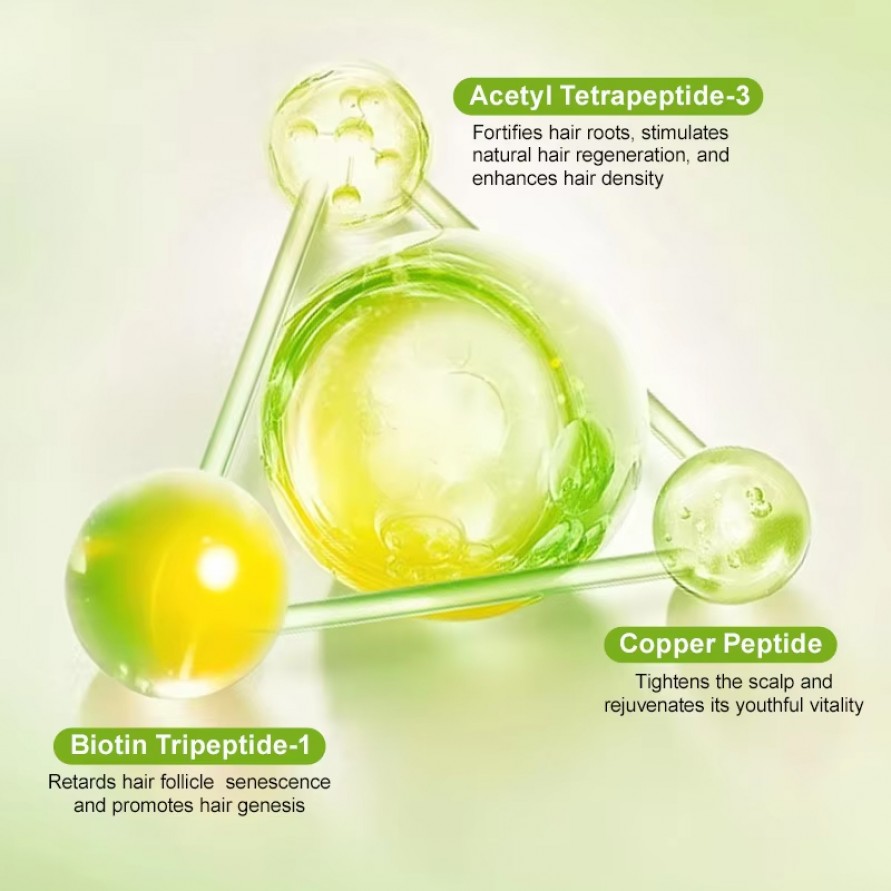 Peptide Roll-On Scalp Treatment Serum for Hair Density, Anti-Hair Loss, Smooth Frizz, Volume & Shine, Portable Peptide Roll-On Scalp Treatment Serum for Hair Density, Anti-Hair Loss, Smooth Frizz, Volume & Shine, Portable