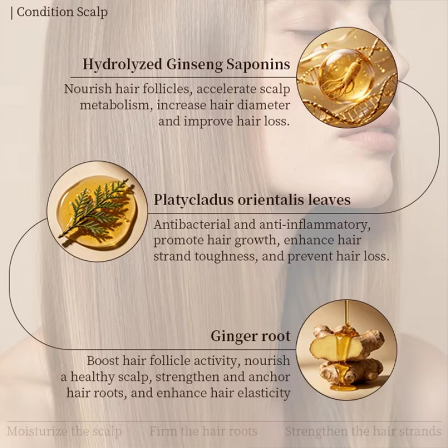 Anti-Hair Loss Scalp Essence Hair Follicle Nourishing Repair Liquid Anti-Hair Loss Scalp Essence Hair Follicle Nourishing Repair Liquid