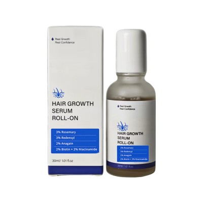 Scalp Repair Essence Hair Growth Roll-On Serum for Increased Hair Density