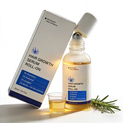Scalp Repair Essence Hair Growth Roll-On Serum for Increased Hair Density