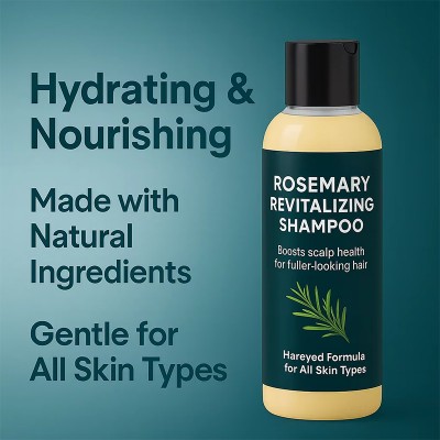 Rosemary Shampoo for Oily Scalp Sensitive Skin Deep Clean Moisturize Balance Scalp
